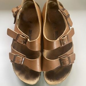 Brown Birkenstock Sandals Size 41
